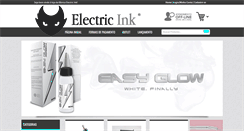 Desktop Screenshot of electricink.com.br